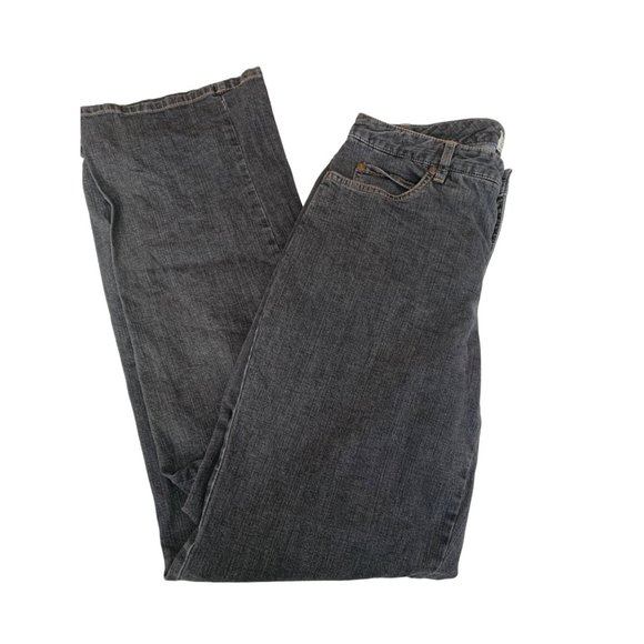 Tribal Jeans Womens Size 8 Black Denim Stretch Jeans Extensible - Picture 3 of 7